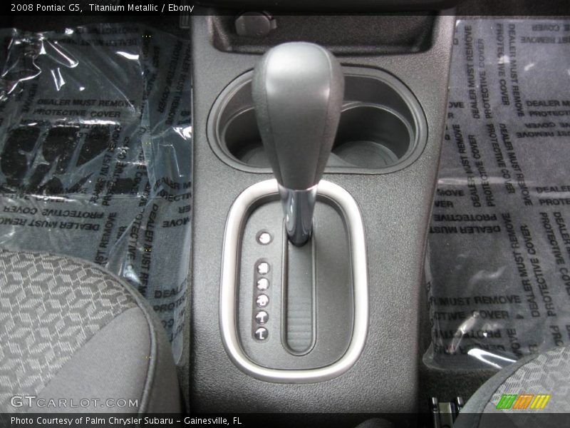 Titanium Metallic / Ebony 2008 Pontiac G5
