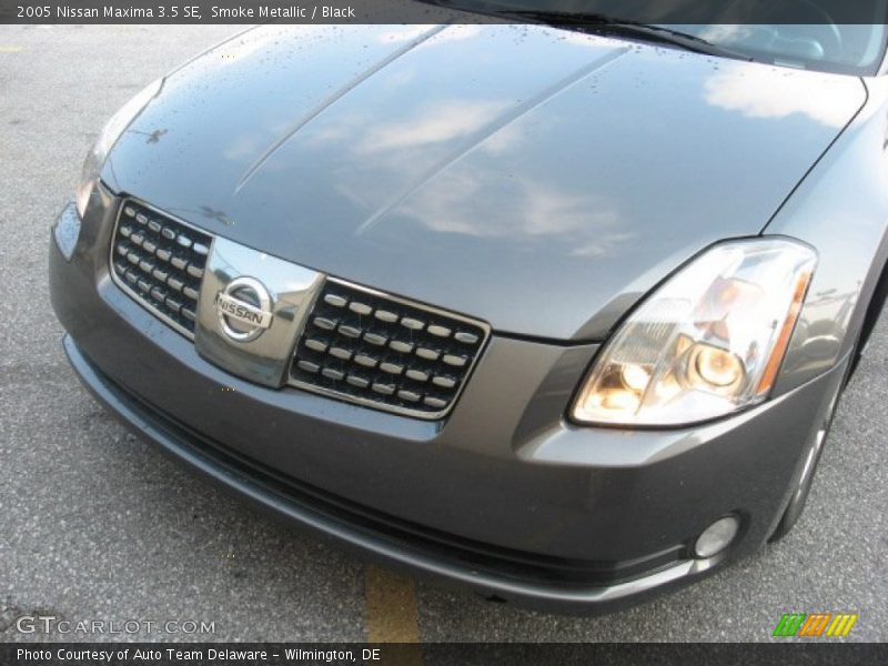 Smoke Metallic / Black 2005 Nissan Maxima 3.5 SE