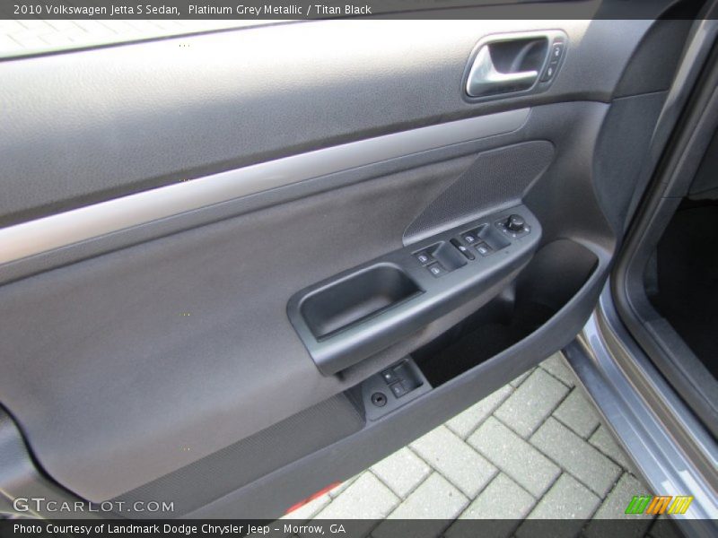 Platinum Grey Metallic / Titan Black 2010 Volkswagen Jetta S Sedan