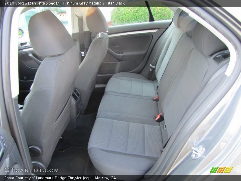 Platinum Grey Metallic / Titan Black 2010 Volkswagen Jetta S Sedan