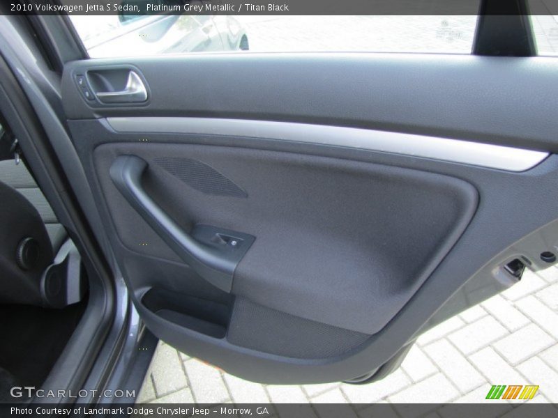 Platinum Grey Metallic / Titan Black 2010 Volkswagen Jetta S Sedan