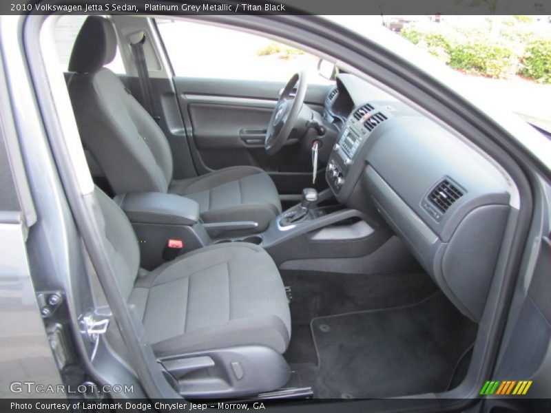 Platinum Grey Metallic / Titan Black 2010 Volkswagen Jetta S Sedan