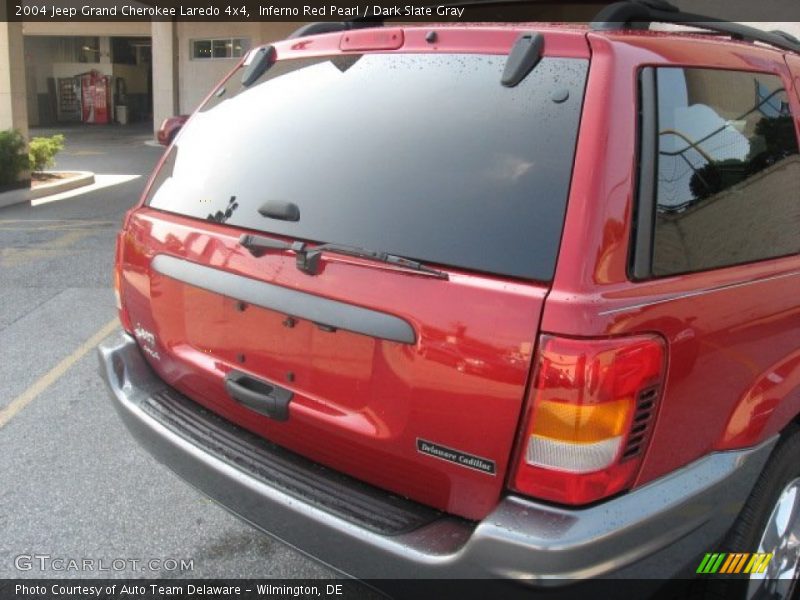 Inferno Red Pearl / Dark Slate Gray 2004 Jeep Grand Cherokee Laredo 4x4