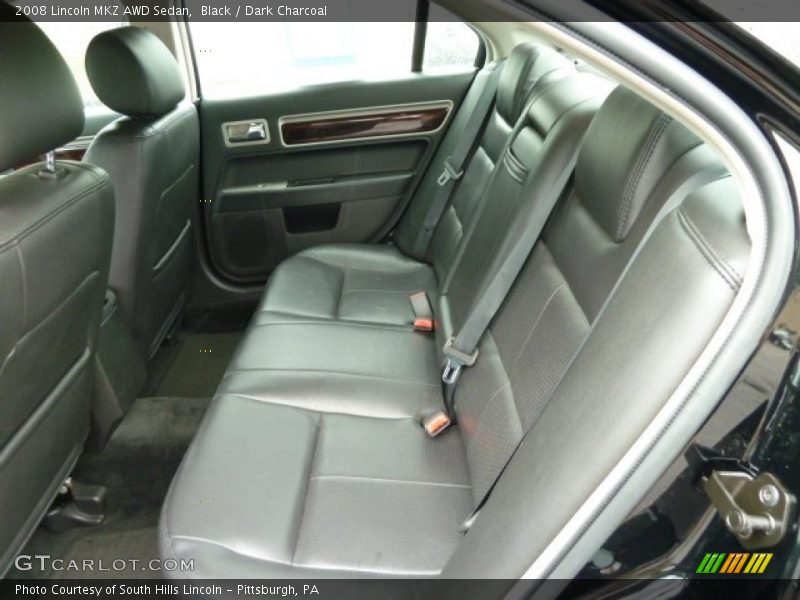 Black / Dark Charcoal 2008 Lincoln MKZ AWD Sedan