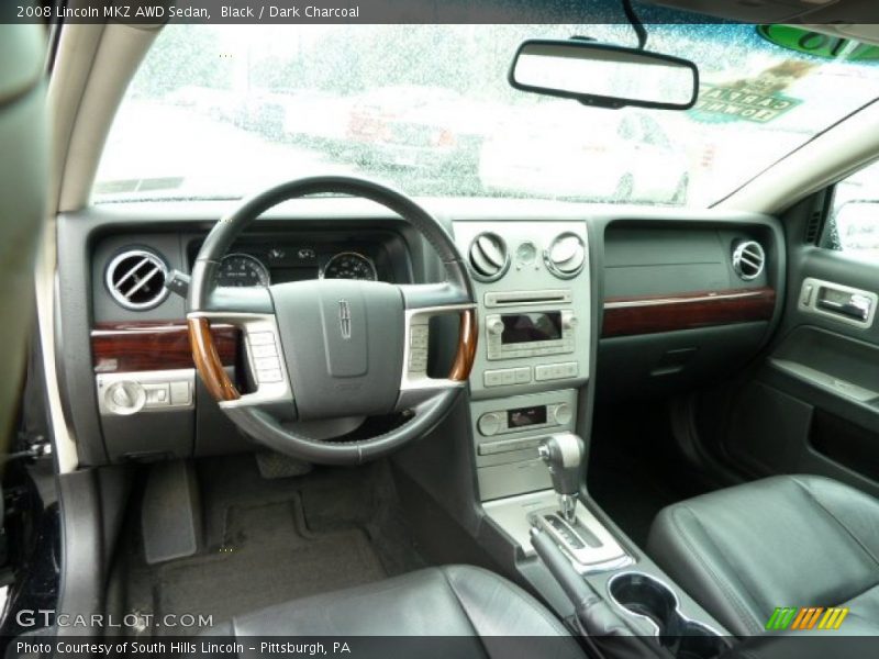 Black / Dark Charcoal 2008 Lincoln MKZ AWD Sedan