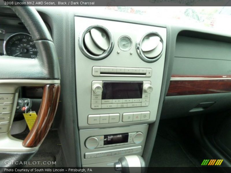 Black / Dark Charcoal 2008 Lincoln MKZ AWD Sedan