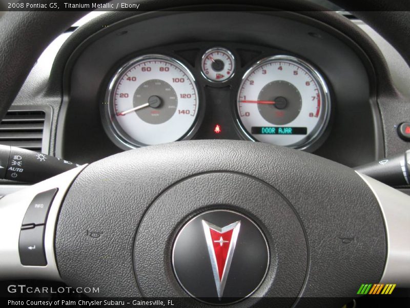 Titanium Metallic / Ebony 2008 Pontiac G5