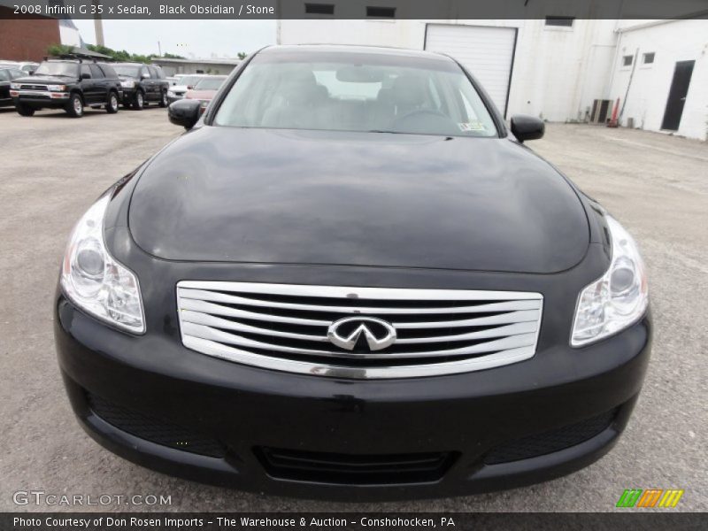 Black Obsidian / Stone 2008 Infiniti G 35 x Sedan