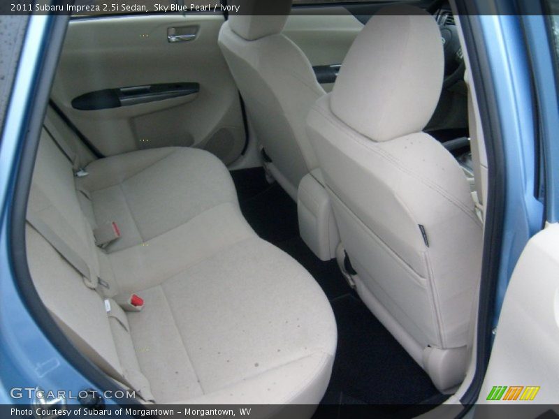 Sky Blue Pearl / Ivory 2011 Subaru Impreza 2.5i Sedan