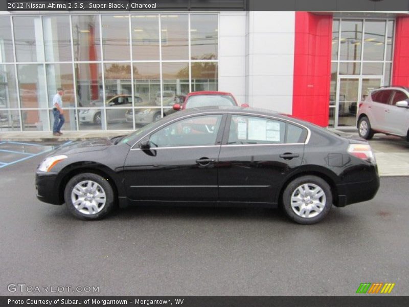 Super Black / Charcoal 2012 Nissan Altima 2.5 S