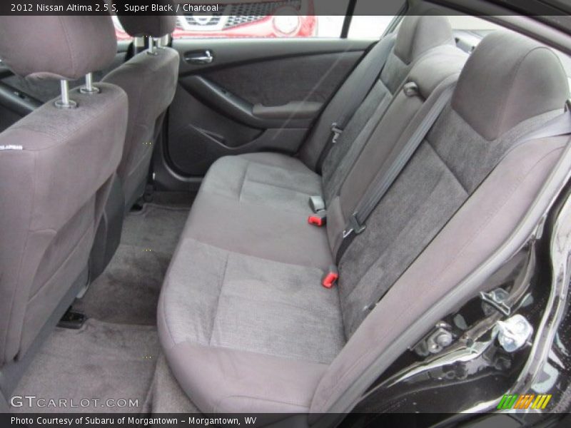  2012 Altima 2.5 S Charcoal Interior