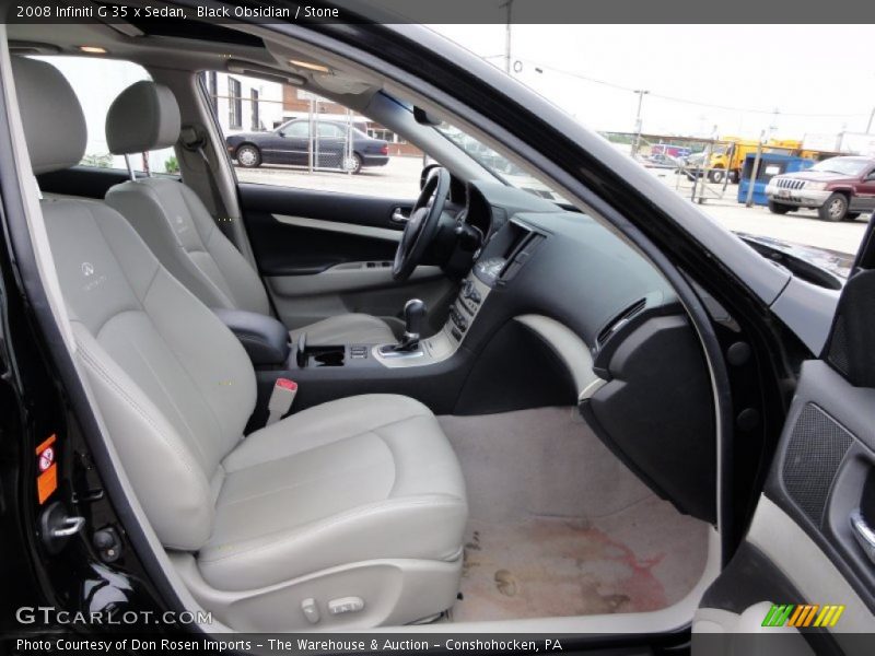 Black Obsidian / Stone 2008 Infiniti G 35 x Sedan