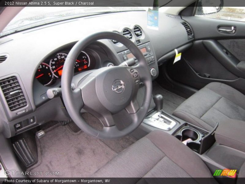 Charcoal Interior - 2012 Altima 2.5 S 