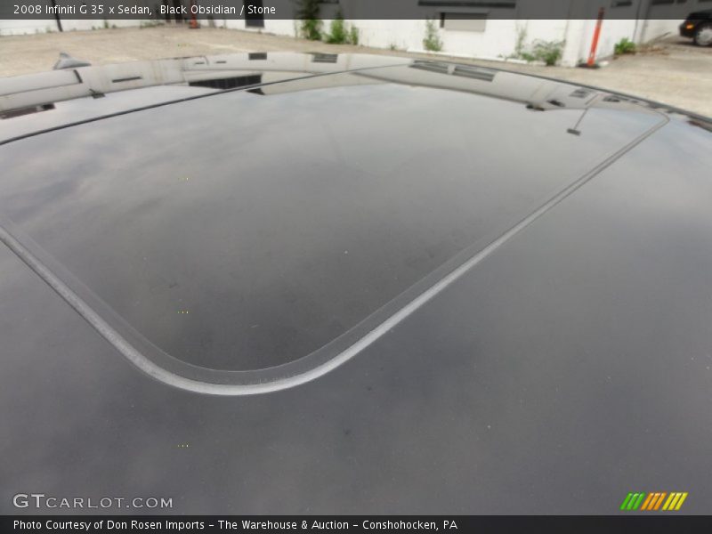Black Obsidian / Stone 2008 Infiniti G 35 x Sedan
