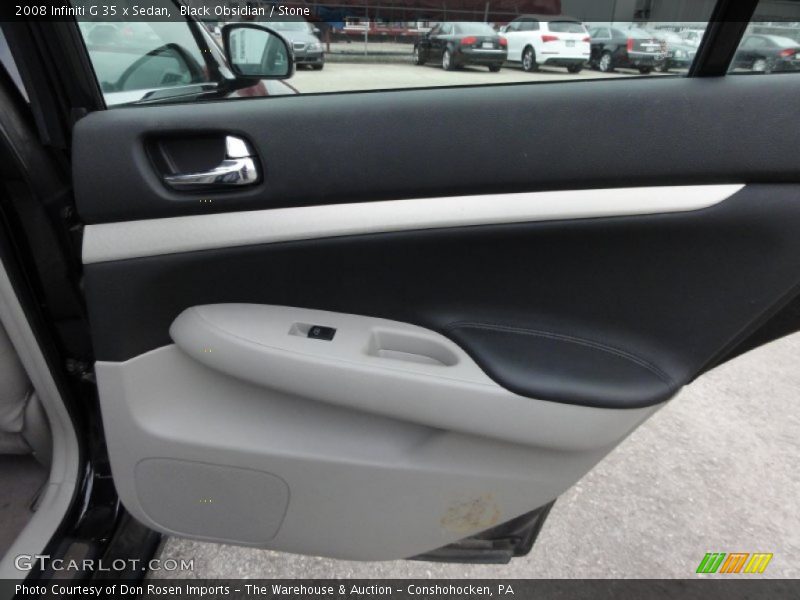 Black Obsidian / Stone 2008 Infiniti G 35 x Sedan