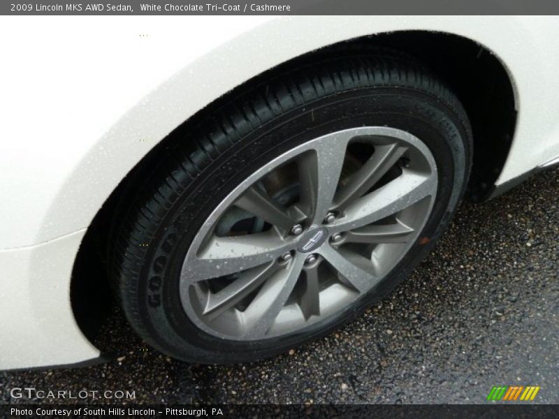 White Chocolate Tri-Coat / Cashmere 2009 Lincoln MKS AWD Sedan