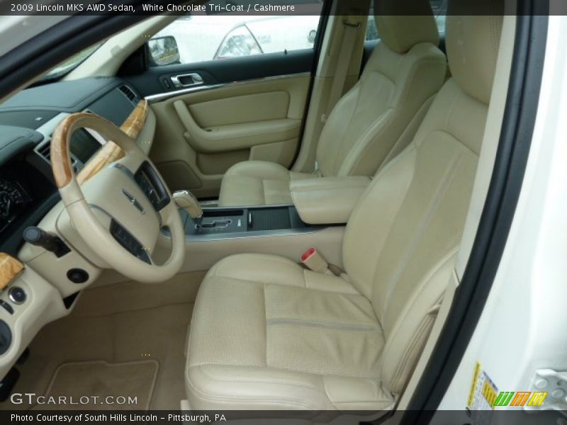 White Chocolate Tri-Coat / Cashmere 2009 Lincoln MKS AWD Sedan