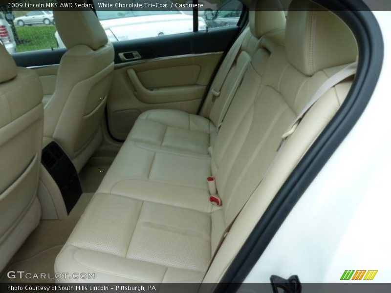White Chocolate Tri-Coat / Cashmere 2009 Lincoln MKS AWD Sedan