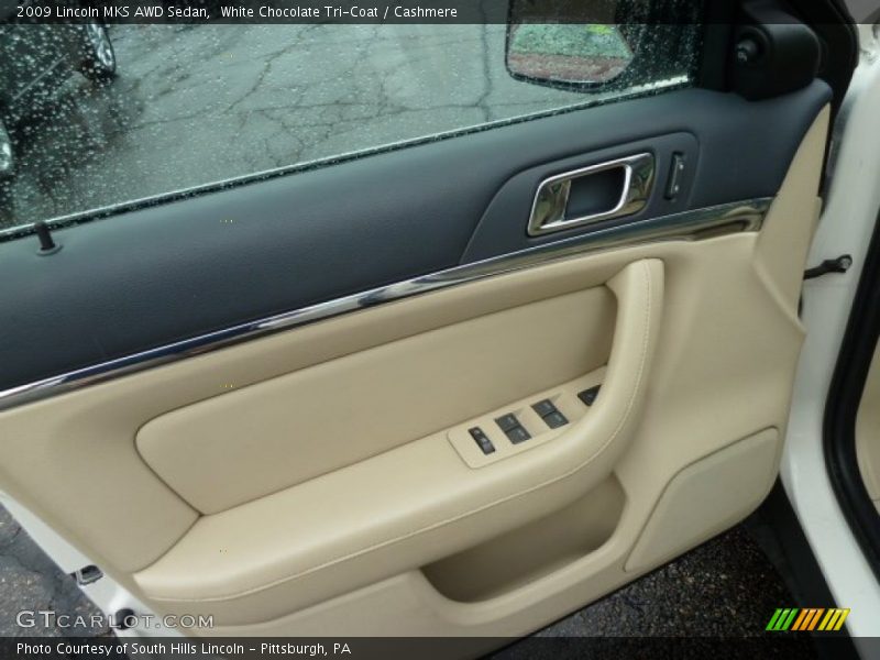 White Chocolate Tri-Coat / Cashmere 2009 Lincoln MKS AWD Sedan