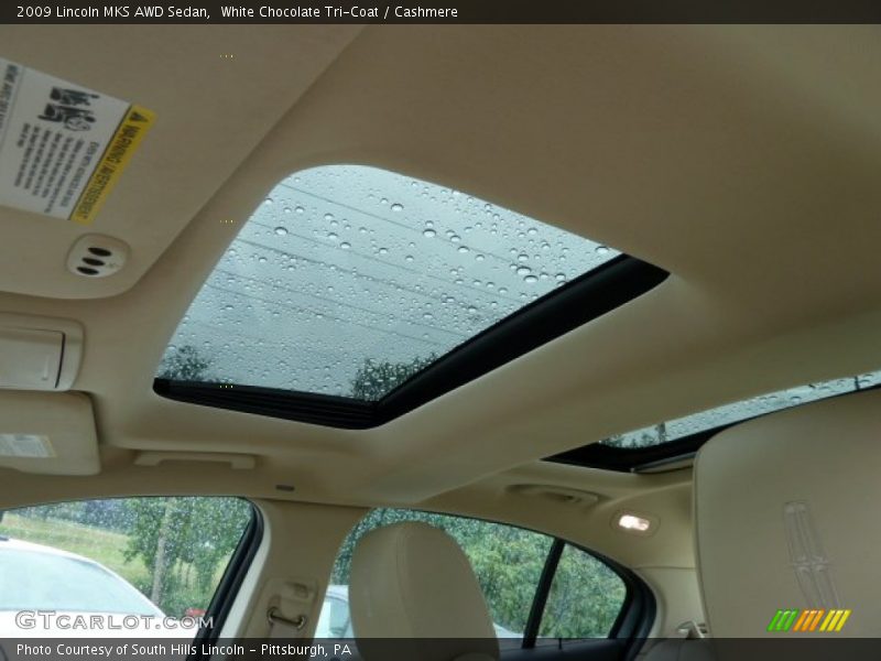 White Chocolate Tri-Coat / Cashmere 2009 Lincoln MKS AWD Sedan