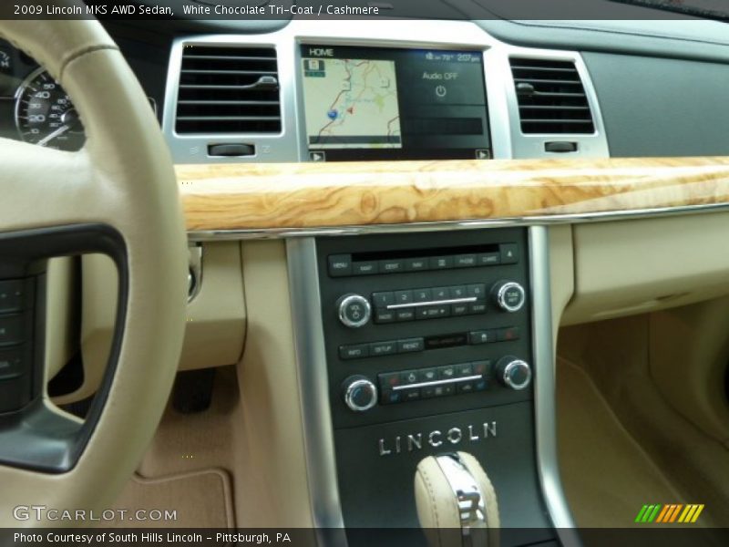 White Chocolate Tri-Coat / Cashmere 2009 Lincoln MKS AWD Sedan