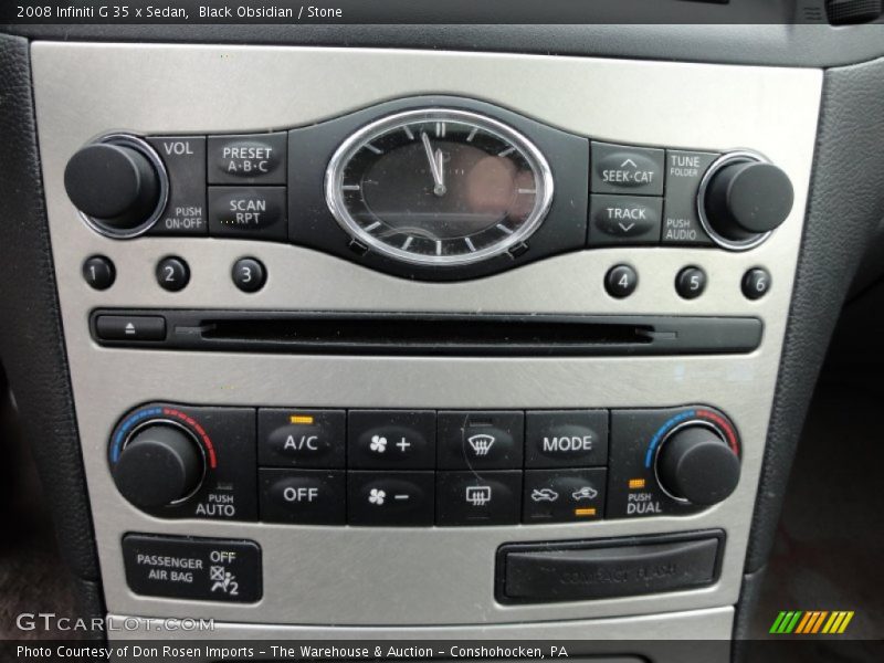 Black Obsidian / Stone 2008 Infiniti G 35 x Sedan
