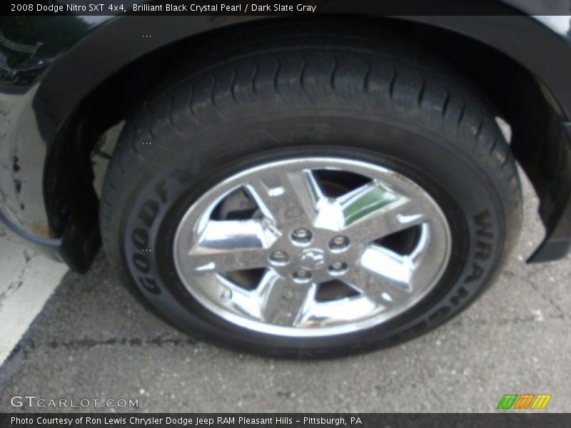 Brilliant Black Crystal Pearl / Dark Slate Gray 2008 Dodge Nitro SXT 4x4