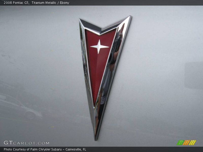 Titanium Metallic / Ebony 2008 Pontiac G5