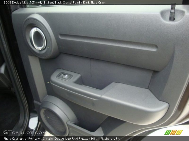 Brilliant Black Crystal Pearl / Dark Slate Gray 2008 Dodge Nitro SXT 4x4