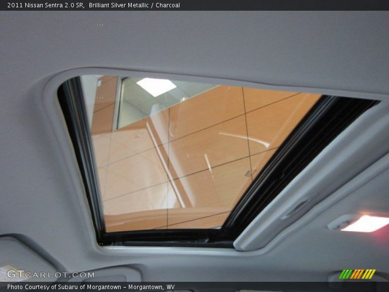 Brilliant Silver Metallic / Charcoal 2011 Nissan Sentra 2.0 SR