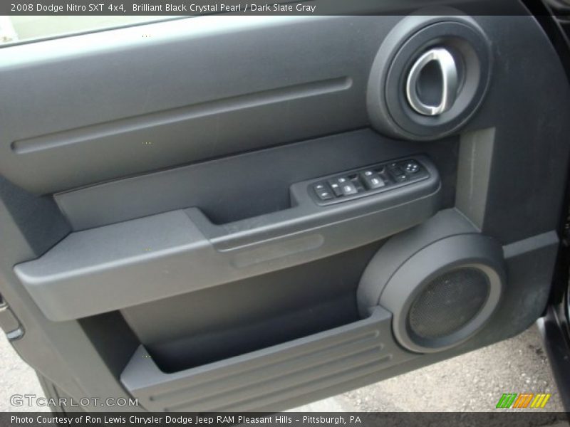 Brilliant Black Crystal Pearl / Dark Slate Gray 2008 Dodge Nitro SXT 4x4