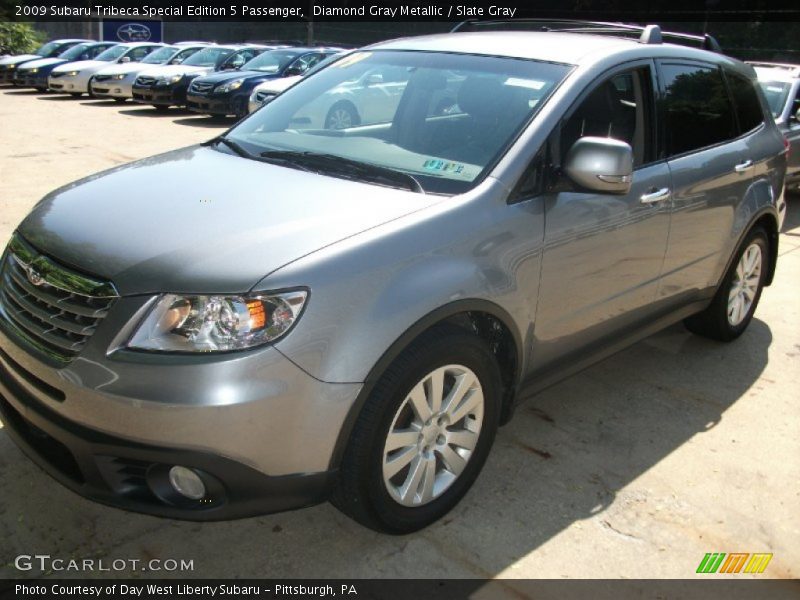Diamond Gray Metallic / Slate Gray 2009 Subaru Tribeca Special Edition 5 Passenger