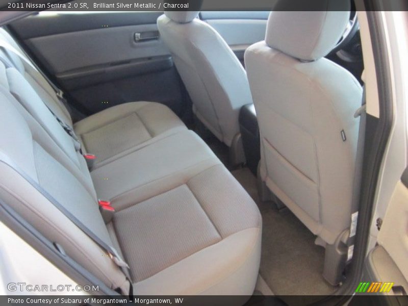Brilliant Silver Metallic / Charcoal 2011 Nissan Sentra 2.0 SR