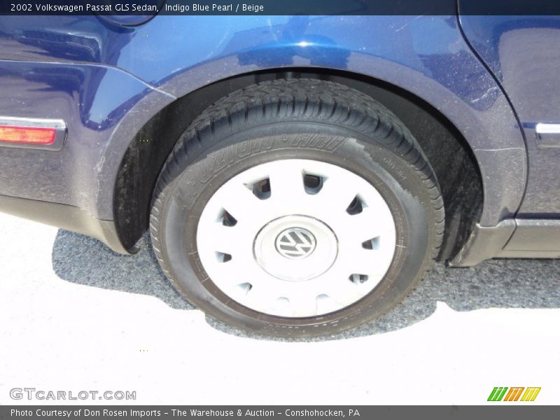 Indigo Blue Pearl / Beige 2002 Volkswagen Passat GLS Sedan