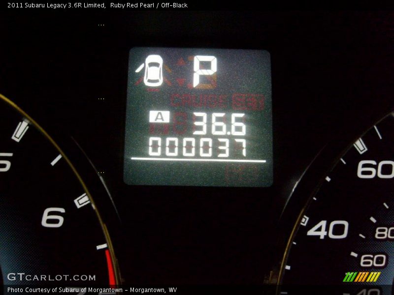 Ruby Red Pearl / Off-Black 2011 Subaru Legacy 3.6R Limited