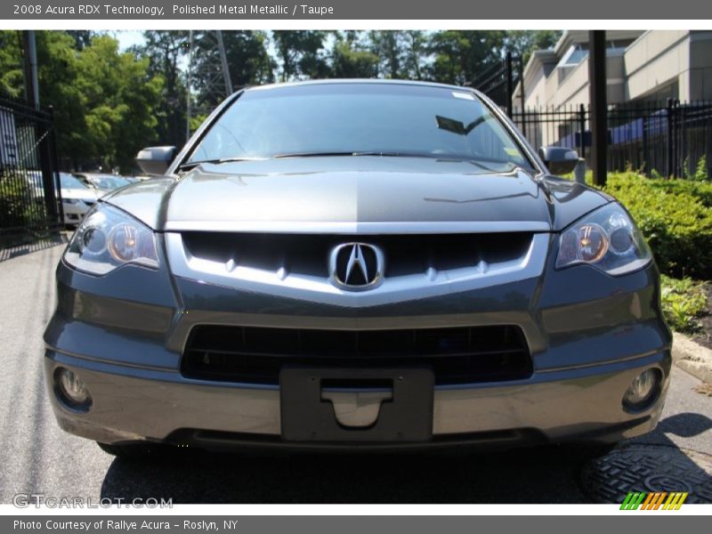Polished Metal Metallic / Taupe 2008 Acura RDX Technology