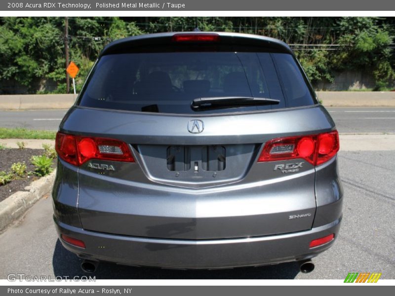 Polished Metal Metallic / Taupe 2008 Acura RDX Technology
