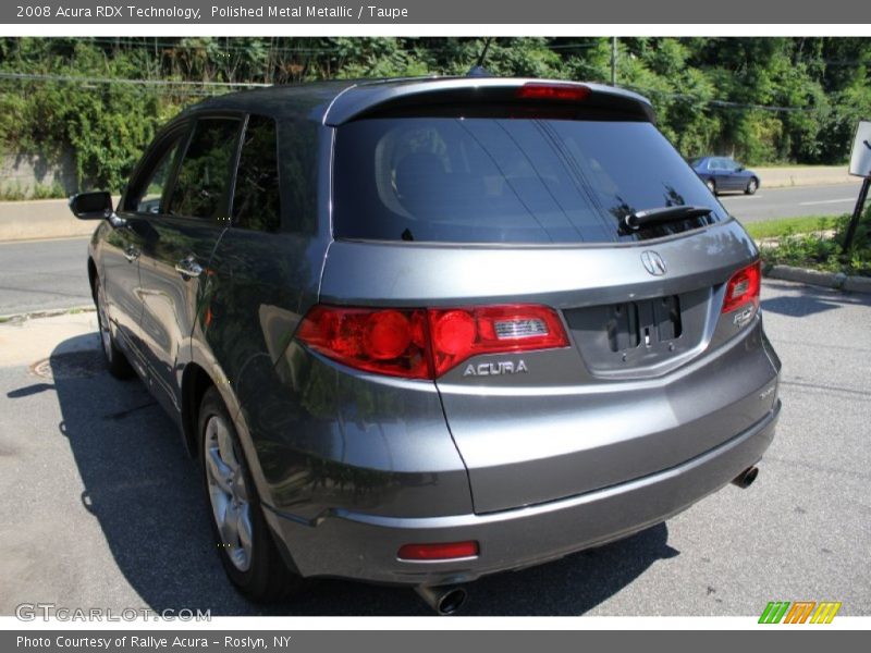 Polished Metal Metallic / Taupe 2008 Acura RDX Technology