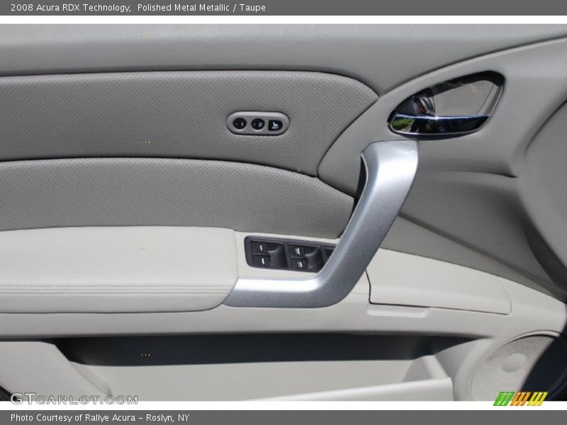 Polished Metal Metallic / Taupe 2008 Acura RDX Technology