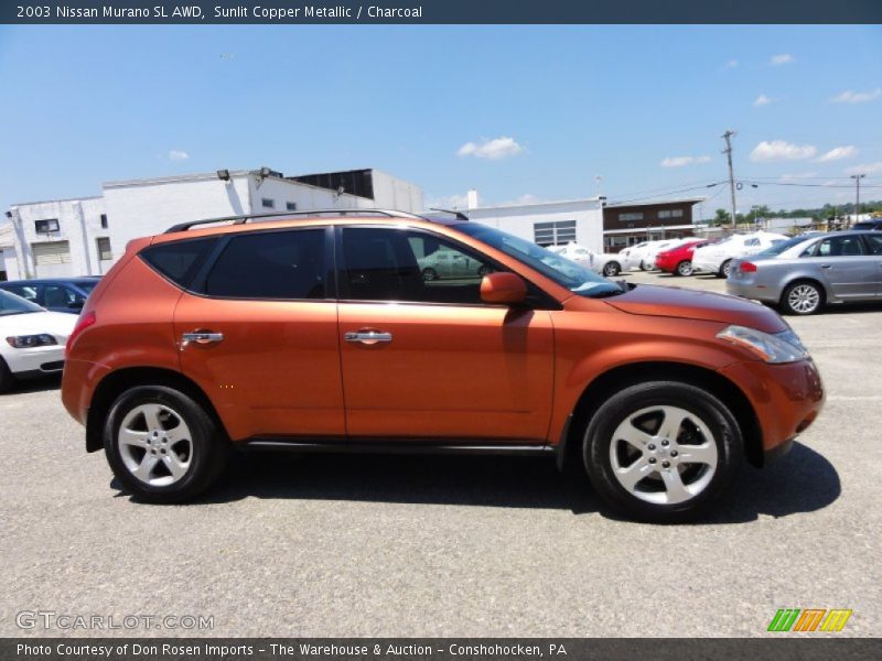 Sunlit Copper Metallic / Charcoal 2003 Nissan Murano SL AWD