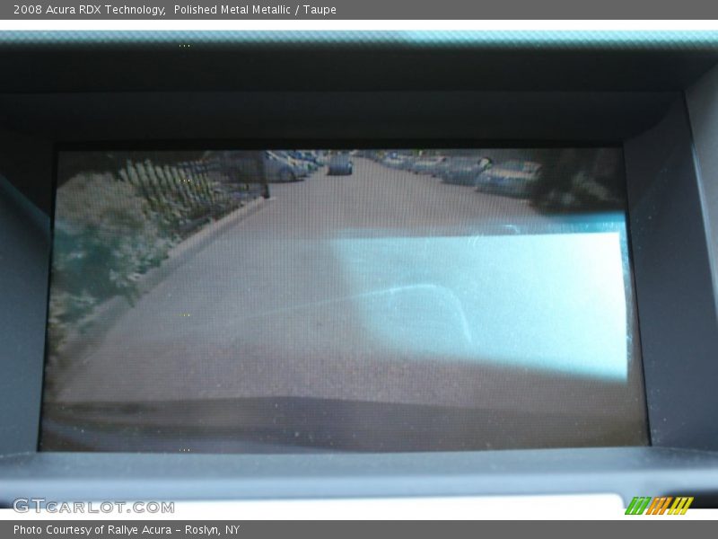 Polished Metal Metallic / Taupe 2008 Acura RDX Technology