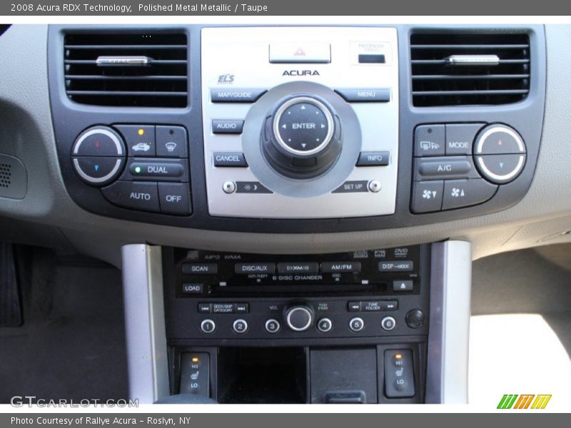 Polished Metal Metallic / Taupe 2008 Acura RDX Technology
