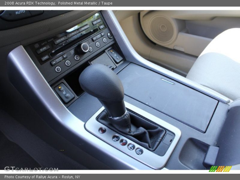 Polished Metal Metallic / Taupe 2008 Acura RDX Technology