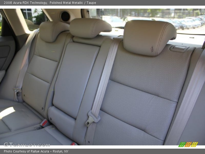 Polished Metal Metallic / Taupe 2008 Acura RDX Technology