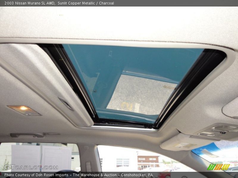 Sunlit Copper Metallic / Charcoal 2003 Nissan Murano SL AWD