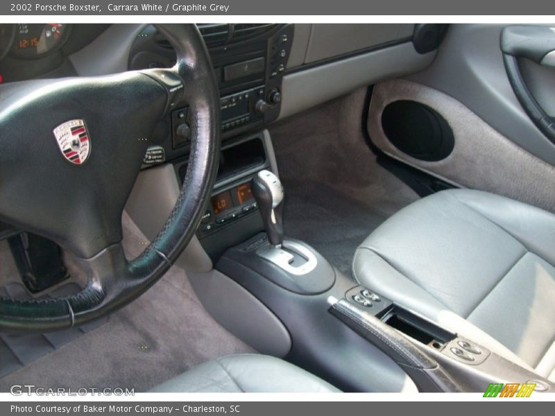 Carrara White / Graphite Grey 2002 Porsche Boxster