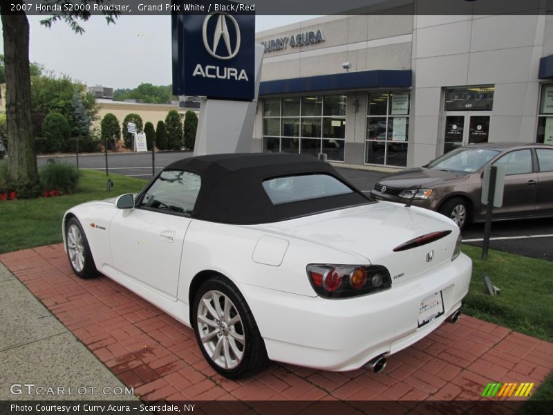 Grand Prix White / Black/Red 2007 Honda S2000 Roadster