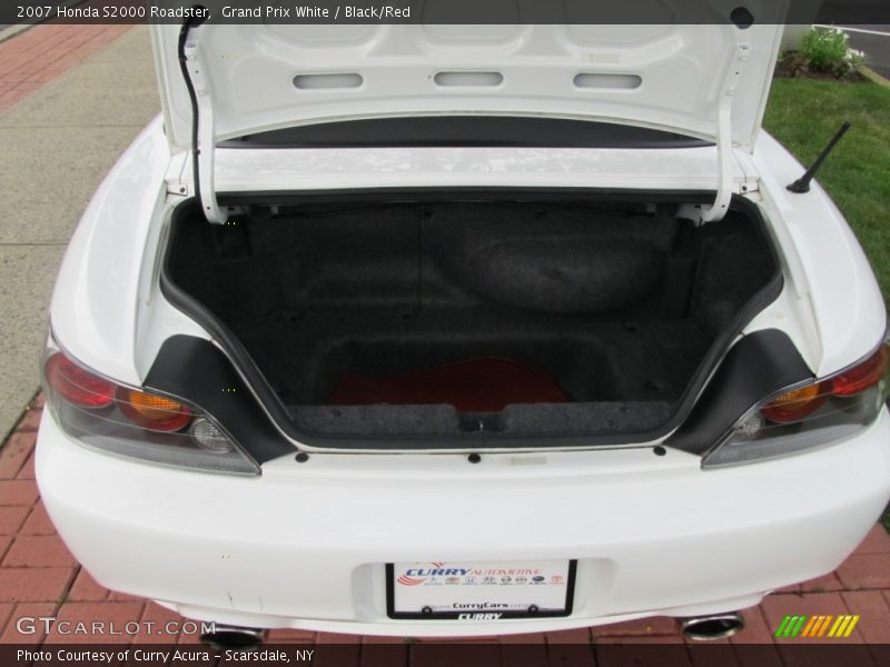 Grand Prix White / Black/Red 2007 Honda S2000 Roadster