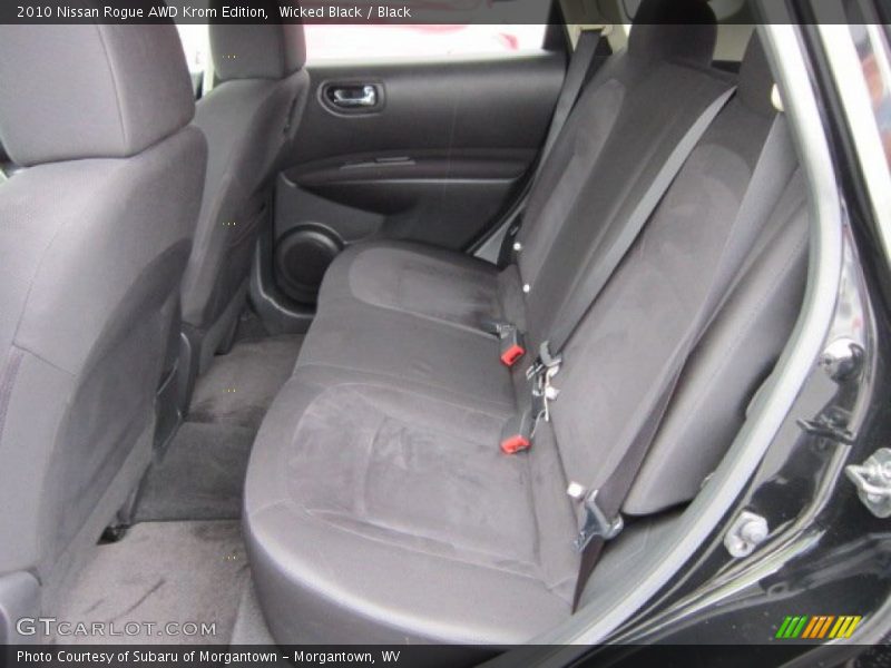 Wicked Black / Black 2010 Nissan Rogue AWD Krom Edition
