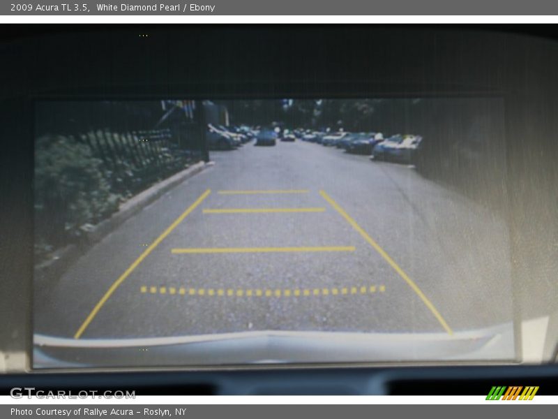 White Diamond Pearl / Ebony 2009 Acura TL 3.5